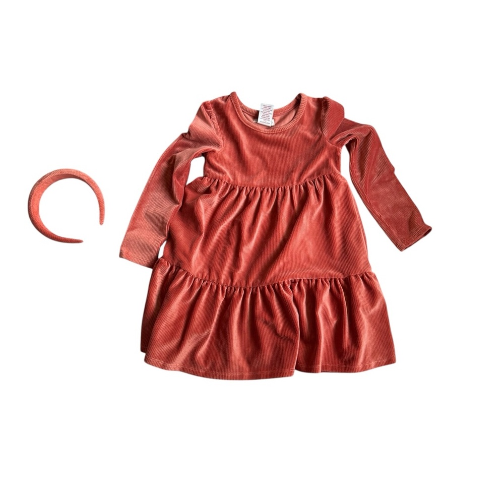 Cynthia Rowley Terracotta Ribbed Dress